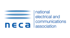 National Electrical and Communications Association (NECA) logo — AIF Electrical partner brand