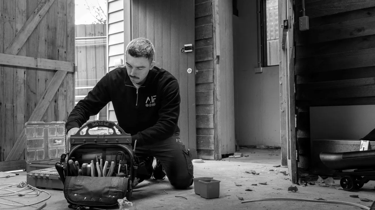 AIF Electrical electrician working in Armadale