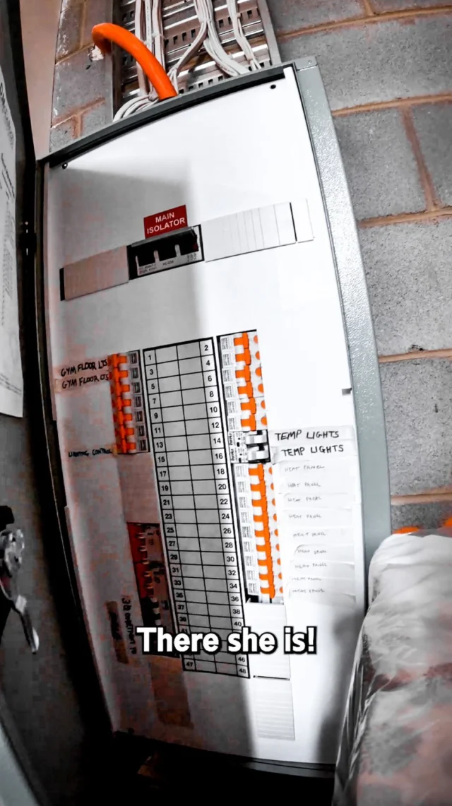 AIF Electrical recent work — Melbourne electrical job (Instagram reel 8)