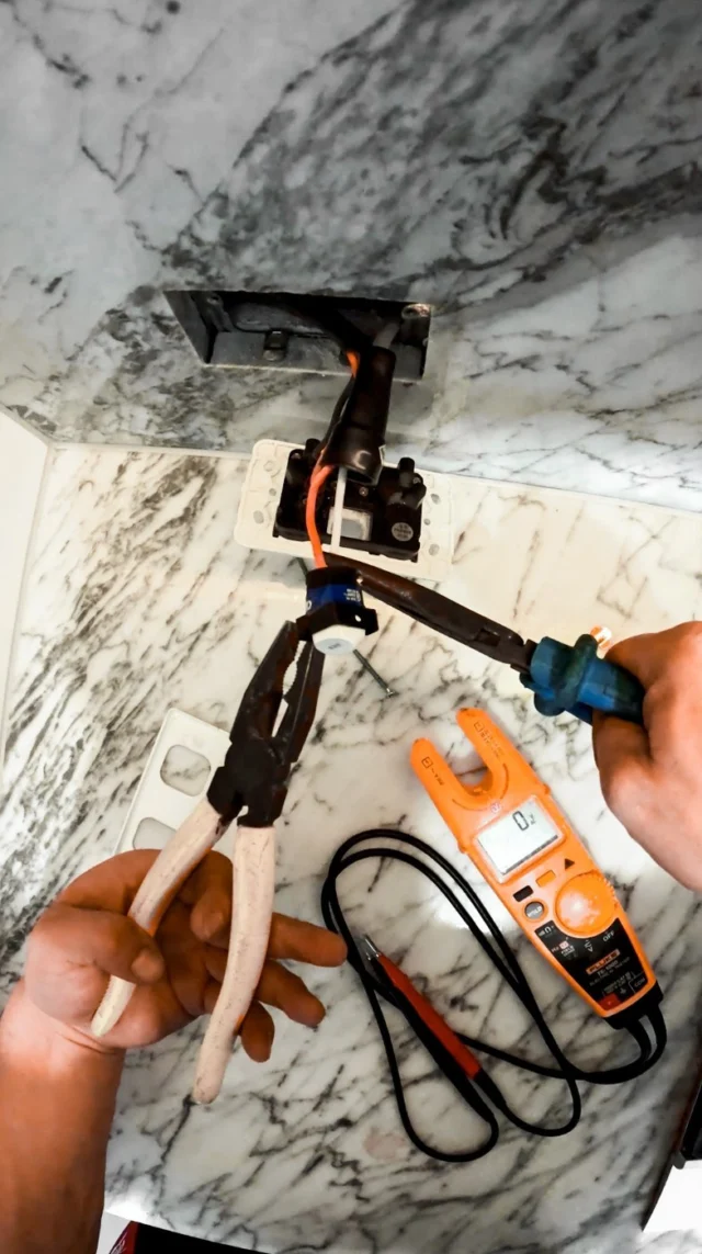 AIF Electrical recent work — Melbourne electrical job (Instagram reel 9)